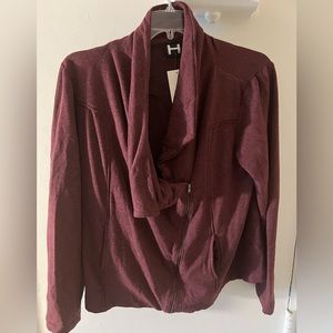 Women’s H by Bordeaux Sweatshirt Jacket size 2x